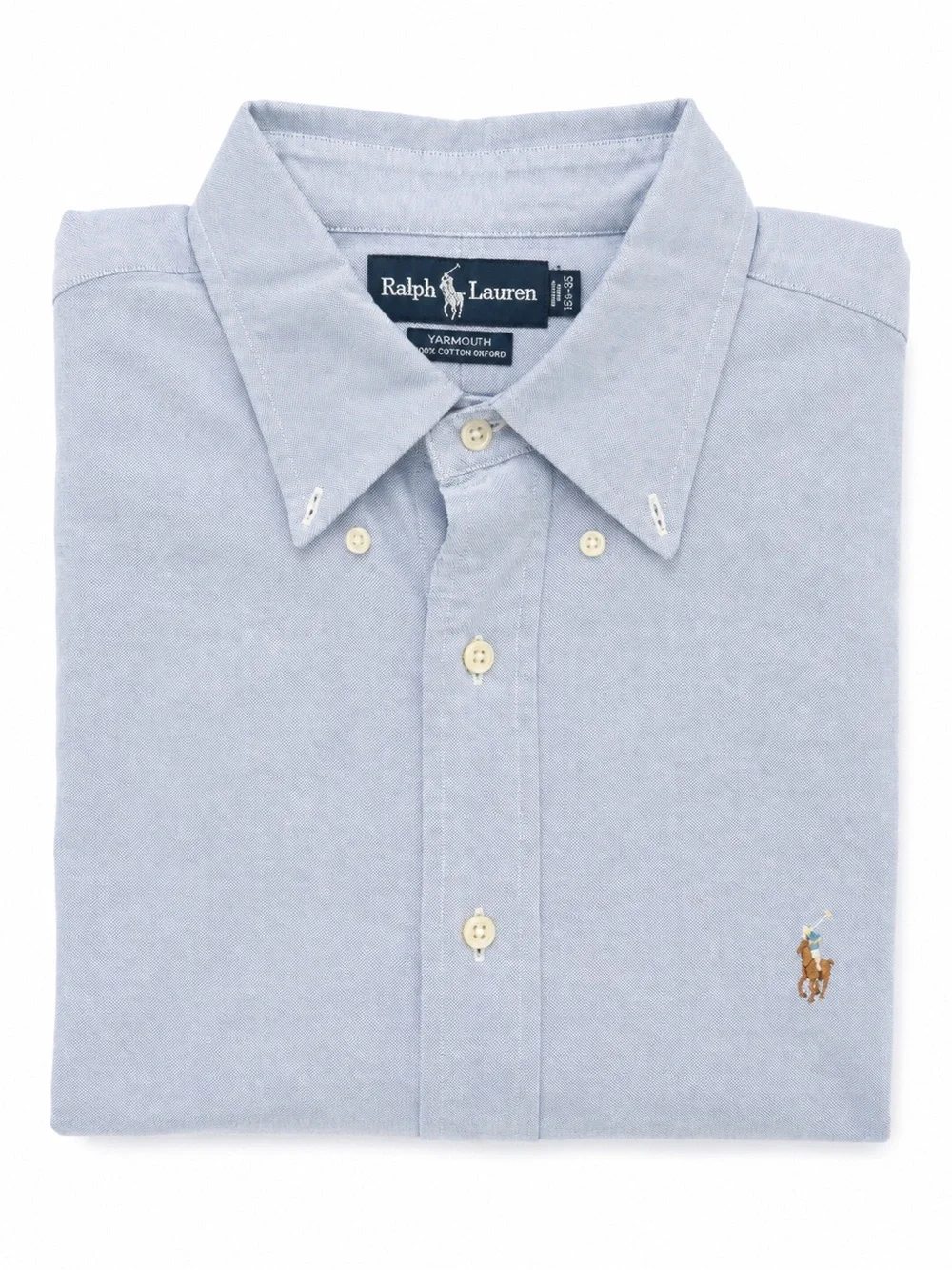 Polo by Ralph Lauren Pale Blue Button-Down Oxford Shirt